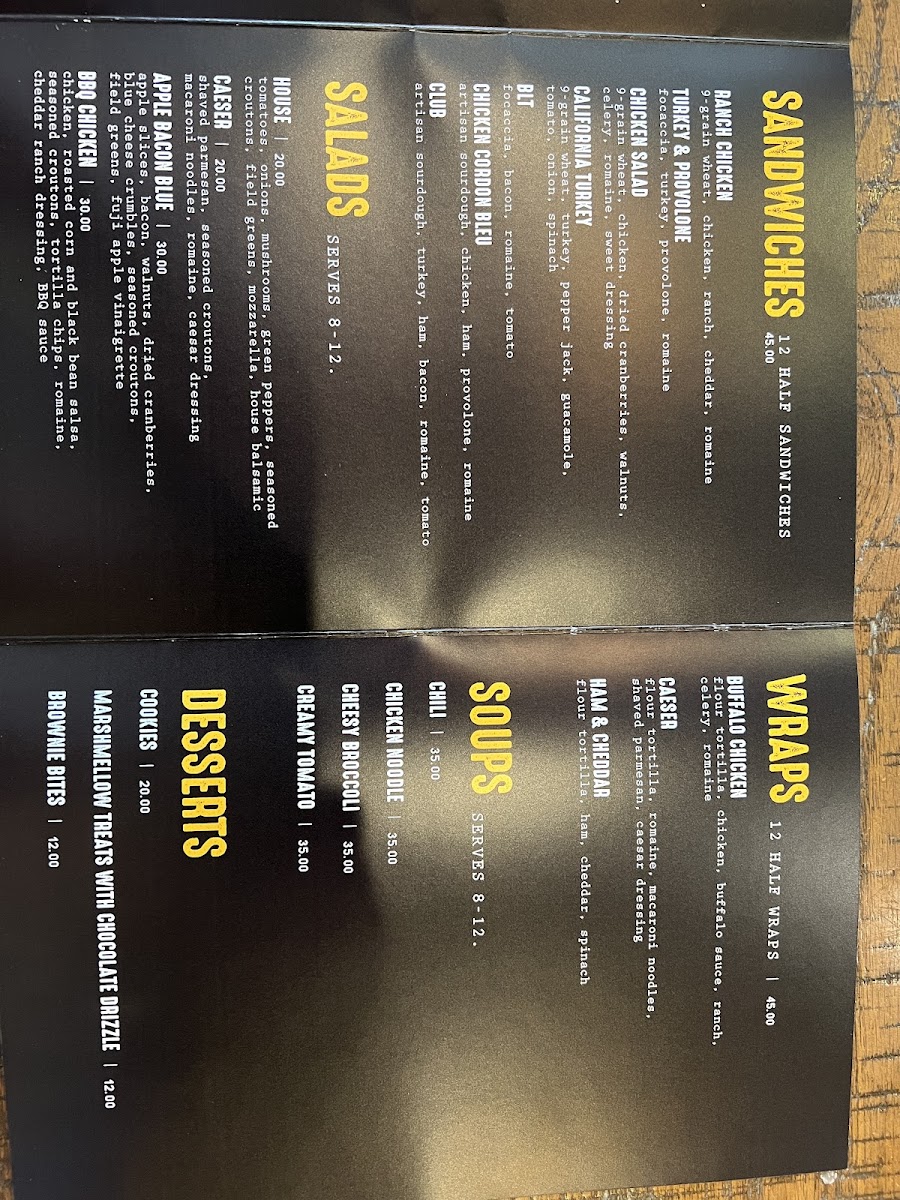 Menu Macs (Macaroni And Cheese Shop) Appleton-6